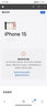 Apple/蘋果全新美版iPhone 15美版有鎖可改卡 三網(wǎng)通直播拍照手機 iphone 15 綠色 6.1寸 256GB(原機未改) 曬單實拍圖
