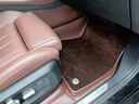 牧寶360航空軟包汽車(chē)腳墊全包圍適用寶馬5系x3奧迪a6la4q5速騰特斯拉y 邁巴褐 大眾 途觀(guān)L 曬單實(shí)拍圖