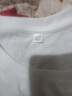 奕卬純棉t恤短袖國潮夏季男士寬松打底衫情侶裝潮流T半袖體恤 純白色 3XL【建議160-185斤】 曬單實(shí)拍圖