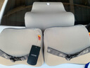 GiGi吉吉汽車(chē)頭枕腰靠套裝汽車(chē)靠枕靠墊車(chē)用頭枕護頸枕 車(chē)載座椅靠背靠墊太空記憶棉靠枕三件套汽車(chē)用品 灰色（頭枕*2 腰靠*1） 曬單實(shí)拍圖