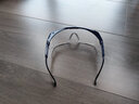 羅卡眼鏡AL026眼鏡防霧防塵騎行防沖擊紫外線(xiàn)透明男女適用眼鏡 透明款（1付）不防霧 曬單實(shí)拍圖