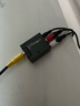 黃刀適用于小米4A/4X/4C/4s/5電視數字音頻spdif輸出連接功放音響低音炮 同軸轉雙蓮花3.5轉換器 轉換器+同軸線(xiàn)+2對2蓮花線(xiàn) 曬單實(shí)拍圖