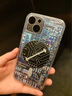 霸時(shí)代 蘋(píng)果13pro手機殼電路紋強力可磁吸充電iPhone13Pro保護套裸眼3D潮時(shí)尚女男款外殼 【磁吸科技*裸眼3D】科技之藍+防塵全屏鉆石膜 iPhone 13 Pro 曬單實(shí)拍圖