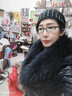 SOEM海寧皮衣2025新款真皮羽絨服女短款綿羊皮皮衣女貉子毛領(lǐng)外套修身 寶藍色 XL 適合111-120斤 曬單實(shí)拍圖
