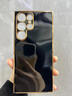 凱隆 三星S23Ultra手機殼防摔殼SM-S9180鏡頭全包硅膠殼s23ultra電鍍超薄保護套 三星S23Ultra【深邃黑】 曬單實拍圖