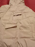 邦菲爾 短款新款面包服羽絨棉服連帽女裝冬季韓版寬松加厚棉衣外套潮 卡其色 M  建議120斤以下 曬單實(shí)拍圖