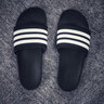 Adidas阿迪達斯男女鞋新款男女同款ADILETTEAQUA游泳拖鞋涼拖鞋F3554340.5 曬單實(shí)拍圖