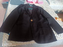 羅蒙（ROMON）輕奢女裝休閑小西裝外套女士2025春秋季新款韓版炸街高級通勤上衣 單件黑色西裝 2XL 曬單實(shí)拍圖