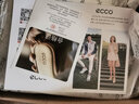 愛(ài)步（ECCO）【60周年限定款】 極簡(jiǎn)風(fēng)百搭耐磨平底休閑鞋 柔酷219223 白色21922301007 37 曬單實(shí)拍圖