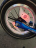 鳳恩（fengen）自行車(chē)風(fēng)火輪燈單車(chē)配件輻條燈夜騎行裝備山地車(chē)柳葉鋼絲燈警示燈 風(fēng)火輪紅色 曬單實(shí)拍圖
