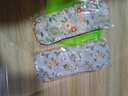 喜孕嬌服飾（Xi Jiao Pregnanay Clothing）護墊純棉止癢衛生巾護墊透氣可水洗女用孕期防漏尿神器 加長(cháng)防水26厘米【2粉1黃1藍】4條 曬單實(shí)拍圖