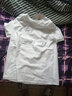 Victor Keith 短袖T恤男夏季男裝圓領(lǐng)半袖體恤衫時(shí)尚休閑透氣修身 白色 XL 曬單實(shí)拍圖