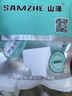 山澤（SAMZHE）RJ45網(wǎng)線延長轉(zhuǎn)接頭 網(wǎng)絡(luò)三通頭接口分線器一分二 8P8C聯(lián)通頭 網(wǎng)絡(luò)直通頭 白色 303WH 曬單實拍圖
