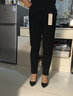 DGPZ休閑褲女新品修身顯瘦哈倫褲職業(yè)裝西褲休閑女褲長(cháng)褲RY2109 黑色 L （110-125）斤 曬單實(shí)拍圖