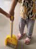 貝凈潔兒童掃把簸箕組合套裝家用可愛(ài)寶寶玩具幼兒園家務(wù)清潔迷你掃帚 小黃鴨/掃把+簸箕/組合套裝 曬單實(shí)拍圖