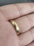 颯雅 戒指男潮流食指朋克嘻哈6mm男生時(shí)尚飾品尾戒子至尊魔戒男士指環(huán) 金色(外側魔戒) 22號 曬單實(shí)拍圖