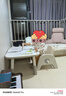 ZRYZ 兒童學習桌可升降寶寶玩具桌游戲桌幼兒園小桌子閱讀角方形桌子 小號丨加高米色方形桌 曬單實拍圖