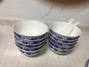 困而學(xué) 景德鎮餐具套裝健康釉中彩家用碗盤(pán)碟餐具套裝瓷器 4.5英寸碗(11.8厘米) 曬單實(shí)拍圖