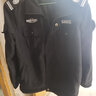 狂七保安執勤工作服保安服春秋冬裝長(cháng)袖物業(yè)門(mén)衛保安服裝 執勤服套裝藏青黑貢絲錦面料 170/92（125-140斤） 曬單實(shí)拍圖