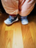基诺浦（ginoble）学步鞋8-18个月2023冬季男女软底儿童鞋加绒加厚棉鞋GB2138 深蓝/灰蓝色/氙蓝色 120mm 脚长11.6-12.4cm 实拍图