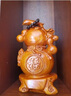一木代傳 花梨木雕葫蘆擺件家居福祿裝飾品工藝擺設黑檀木五福臨門(mén)擺件 花梨福字葫蘆30cm高(精雕) 曬單實(shí)拍圖