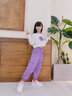 優(yōu)優(yōu)1點（Yoyo one）女童純棉褲子春秋款新款工裝運動褲中童女孩秋季衛(wèi)褲兒童秋裝長褲 黑色【純棉工裝褲-春秋款】 150cm(建議65-75斤） 曬單實拍圖