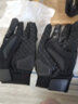 TDGO摩托車(chē)手套男騎行防摔秋冬季保暖防水防寒騎士裝備機車(chē)女越野手套 (春季薄款)黑色-合金護殼/透氣 XL(適合掌寬10-12CM) 曬單實(shí)拍圖