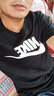 耐克（NIKE）短袖男T恤 春夏季運動(dòng)衫跑步健身圓領(lǐng)短袖休閑透氣寬松半袖上衣 AR5005-010/經(jīng)典款/黑色/力薦 2XL (185/100A) 曬單實(shí)拍圖
