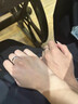 老鳳祥銀戒指女士925純銀莫比烏斯情侶對(duì)戒情人節(jié)生日禮物送老婆送女友 【今/次日達(dá)】莫比烏斯情侶對(duì)戒 曬單實(shí)拍圖