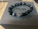 AWNL斯威登堡灰鷹眼手鏈男手串小眾輕奢時(shí)尚飾品送男友生日禮物 鷹眼石 M碼  推薦手圍15-16cm 曬單實(shí)拍圖