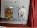 菜百首飾 黃金項鏈 足金美妝小魚(yú)黃金項鏈 計價(jià) 約9.85克約45厘米 曬單實(shí)拍圖