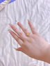 微奢妙珠 黃金可愛蝴蝶結(jié)戒指足金999在逃公主指環(huán)女款小尾戒送女朋友禮物 16號(hào)約1.3克 曬單實(shí)拍圖