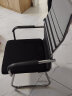 百魅（BAIMEI） 电脑椅办公椅久坐 椅子家用网布椅可升降会议椅书房舒适人体工学 奈米灰网-升级高背款 实拍图