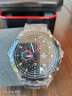 卡斯曼（CASIMA） 男士多功能运动石英手表时尚防水夜光钢带男表 ST-8203-S7（尊享版） 实拍图