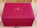 世爵（SEGET）女士手表復古輕奢方形防水石英表女表七夕禮物高級感精致禮盒 91889LT-鋼帶 曬單實(shí)拍圖