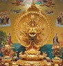 善源千手觀(guān)音銅像千手千眼觀(guān)世音菩薩站像彩繪家用供奉觀(guān)音佛像 支持定制 曬單實(shí)拍圖