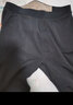 男士薄棉褲保暖褲男加絨高腰修身光面棉褲秋冬薄款打底褲加肥加大滑面男士保暖褲 2XL 建議120-135斤 曬單實(shí)拍圖