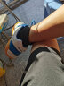 TIBHAR德国TIBHAR乒乓球鞋男鞋女款专业乒乓球运动鞋防滑透气耐磨型 02018-白/蓝(此款偏小一码) 43 实拍图