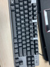 羅技（Logitech） K835機械鍵盤(pán) 有線(xiàn)游戲鍵盤(pán) 辦公84鍵TTC軸 商務(wù)家用電競鍵盤(pán)短款小尺寸臺式機筆記本吃雞鍵盤(pán) K835 黑色  紅軸+桌墊+加速卡 曬單實(shí)拍圖