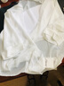盛賽熙雪紡開(kāi)衫女夏季新款短款短外套大碼胖MM薄款小披肩外搭 白色雪紡小外套 XL【建議128-150斤】 曬單實(shí)拍圖