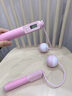 潮克（CAOOELCOL）無(wú)繩跳繩成人負重計數跳繩男女減肥神器中小學(xué)生考試跳繩健身器材 暴力減肥--粉色 無(wú)繩大球 曬單實(shí)拍圖