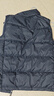 潮天士美式復古羽絨馬甲男寬松白鴨絨保暖坎肩背心外套男士秋冬大碼上衣 灰藍色 XL【120-140斤】 曬單實(shí)拍圖