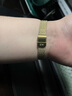 丹尼爾惠靈頓（DanielWellington）dw手表女 復古小方表石英女士手表歐美腕表 生日禮物送女友 經(jīng)典小綠表+黑色皮革表帶 曬單實(shí)拍圖