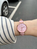 丹尼爾惠靈頓（DanielWellington）DW女表花時(shí)系列櫻花粉貝母流金表簡約歐美表七夕禮物DW00100633 曬單實(shí)拍圖