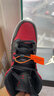 耐克（NIKE）【潮】Air Jordan aj1板鞋男女新款高幫休閑跑步運動耐磨籃球鞋 554725/554724-074/黑紅小禁穿 38.5 GS 曬單實拍圖