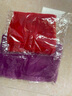 暢印 純色雪紡小絲巾百變演出舞蹈新款小方巾糖果色紗巾防風(fēng)沙包頭絲巾 深紫色(2條裝） 70*70cm 曬單實(shí)拍圖