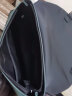 JAGUAR男包单肩包包男大容量手提挎包帆布短途旅行包机车电脑包礼物 黑拼绿 多功能 实拍图