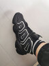 特步男鞋跑步鞋秋冬季耐磨透氣皮面鞋新款高幫休閑鞋男士運動(dòng)鞋跑鞋 黑 41 曬單實(shí)拍圖