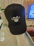 度得帽子男秋冬季韓版潮加厚網(wǎng)帽高頂貨車(chē)帽鴨舌帽嘻哈帽棒球帽潮牌 黑猴 曬單實(shí)拍圖