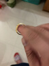 千影珠寶仿金戒指女款?lèi)?ài)心形食指環(huán)仿金仿真首飾仿金送情人生日禮物情侶對戒子送媽媽 0.3 防偽標簽價(jià)999 曬單實(shí)拍圖